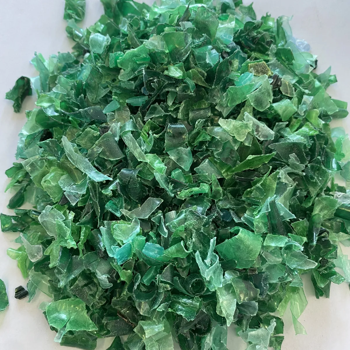 PET recycled plastic material, Luther Plastics