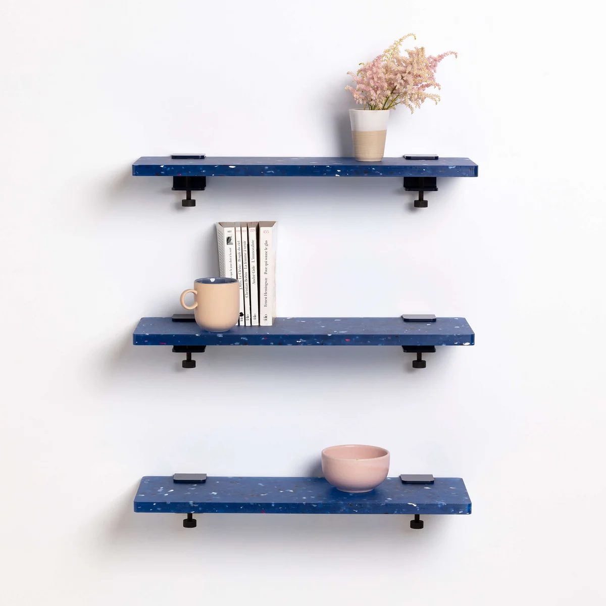 Storage Shelves, recycled plastic product by Luther Plastics